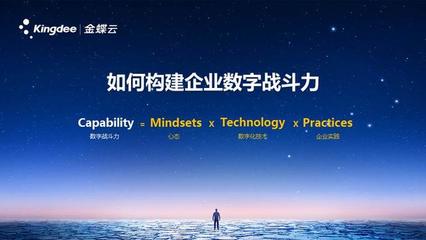金蝶赋能中小企业，以数字化重塑发展新引擎